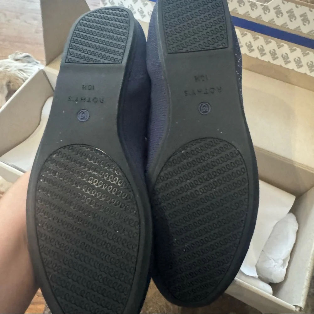 Rothy's The Capricorn Loafer Navy Blue Zodiac Flats